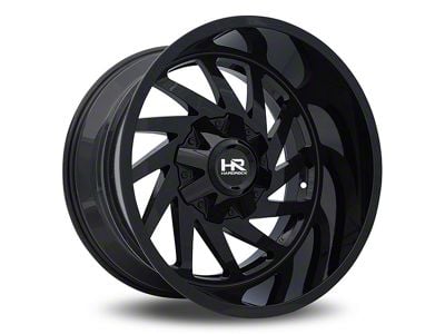 Hardrock Offroad Crusher Gloss Black 6-Lug Wheel; 20x9; 0mm Offset (07-14 Tahoe)