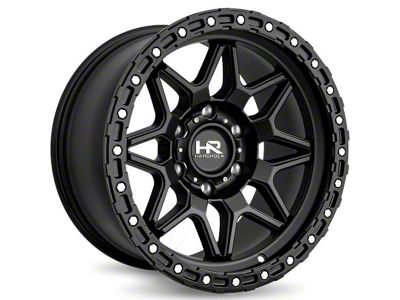 Hardrock Offroad H105 Matte Black 6-Lug Wheel; 17x9; -12mm Offset (07-14 Tahoe)