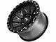 Hardrock Offroad H106 Matte Black 6-Lug Wheel; 17x9; -12mm Offset (07-14 Tahoe)