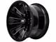 Hardrock Offroad Xplosive Xposed Gloss Black Milled 6-Lug Wheel; 20x12; -44mm Offset (07-14 Tahoe)