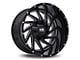 Hardrock Offroad Crusher Gloss Black Milled 6-Lug Wheel; 20x10; -19mm Offset (07-14 Yukon)