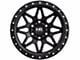 Hardrock Offroad H105 Matte Black 6-Lug Wheel; 17x9; -12mm Offset (09-14 F-150)