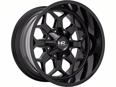 Hardrock Offroad Indestructible Gloss Black 6-Lug Wheel; 20x12; -51mm Offset (09-14 F-150)