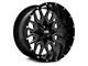 Hardrock Offroad Commander Gloss Black Milled 8-Lug Wheel; 20x10; -19mm Offset (10-18 RAM 2500)