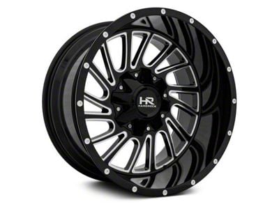 Hardrock Offroad Overdrive Gloss Black Milled 8-Lug Wheel; 20x12; -51mm Offset (11-16 F-250 Super Duty)