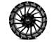 Hardrock Offroad Overdrive Gloss Black Milled 8-Lug Wheel; 20x12; -51mm Offset (11-16 F-250 Super Duty)