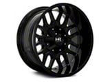 Hardrock Offroad Commander Gloss Black 8-Lug Wheel; 20x10; -19mm Offset (11-16 F-350 Super Duty SRW)