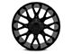 Hardrock Offroad Affliction Gloss Black 6-Lug Wheel; 22x10; -19mm Offset (14-18 Sierra 1500)