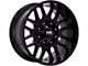 Hardrock Offroad Commander Gloss Black 6-Lug Wheel; 20x10; -19mm Offset (14-18 Sierra 1500)