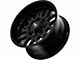 Hardrock Offroad Commander Gloss Black 6-Lug Wheel; 20x10; -19mm Offset (14-18 Sierra 1500)