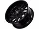 Hardrock Offroad Destroyer Gloss Black 6-Lug Wheel; 22x10; -25mm Offset (14-18 Sierra 1500)