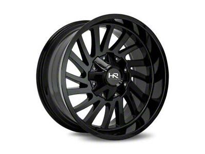 Hardrock Offroad Overdrive Gloss Black 6-Lug Wheel; 22x10; -25mm Offset (14-18 Sierra 1500)