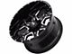 Hardrock Offroad Reckless Xposed Gloss Black Milled 6-Lug Wheel; 20x10; -19mm Offset (14-18 Sierra 1500)