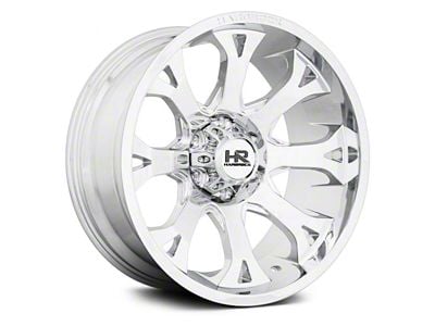 Hardrock Offroad Bloodshot Xposed Chrome 6-Lug Wheel; 24x14; -76mm Offset (14-18 Silverado 1500)