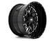 Hardrock Offroad Destroyer Gloss Black 6-Lug Wheel; 20x12; -51mm Offset (14-18 Silverado 1500)