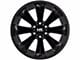 Hardrock Offroad Xplosive Xposed Gloss Black Milled 6-Lug Wheel; 20x10; -19mm Offset (14-18 Silverado 1500)