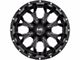 Hardrock Offroad Devastator Gloss Black Milled 6-Lug Wheel; 20x12; -51mm Offset (15-20 F-150)