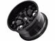 Hardrock Offroad Devastator Gloss Black 6-Lug Wheel; 20x12; -51mm Offset (15-20 F-150)