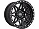 Hardrock Offroad H105 Matte Black 6-Lug Wheel; 17x9; -12mm Offset (15-20 F-150)