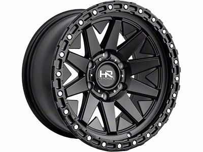 Hardrock Offroad H106 Matte Black 6-Lug Wheel; 17x9; -12mm Offset (15-20 F-150)