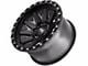 Hardrock Offroad H106 Matte Black 6-Lug Wheel; 17x9; -12mm Offset (15-20 F-150)