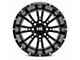 Hardrock Offroad Spine Xposed Gloss Black Milled 6-Lug Wheel; 20x10; -19mm Offset (15-20 F-150)