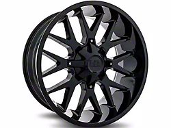 Hardrock Offroad H700 Affliction Gloss Black 8-Lug Wheel; 20x10; -19mm Offset (15-19 Sierra 2500 HD)