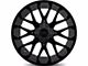 Hardrock Offroad H700 Affliction Gloss Black 8-Lug Wheel; 22x10; -19mm Offset (15-19 Sierra 2500 HD)