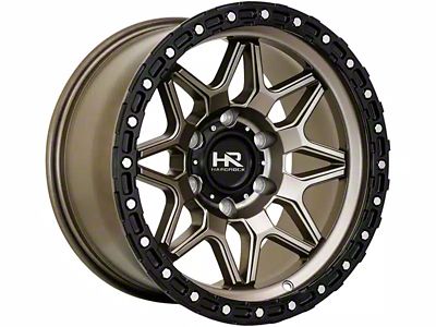 Hardrock Offroad H105 Matte Bronze 6-Lug Wheel; 17x9; 1mm Offset (15-20 Tahoe)