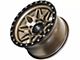 Hardrock Offroad H105 Matte Bronze 6-Lug Wheel; 17x9; 1mm Offset (15-20 Tahoe)