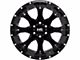 Hardrock Offroad BloodShot Xposed Gloss Black 6-Lug Wheel; 20x10; -19mm Offset (15-20 Yukon)