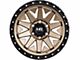 Hardrock Offroad H106 Matte Bronze 6-Lug Wheel; 17x9; -12mm Offset (15-20 Yukon)