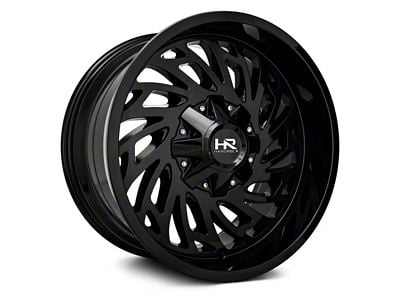 Hardrock Offroad Attack Gloss Black 8-Lug Wheel; 20x12; -51mm Offset (17-22 F-250 Super Duty)