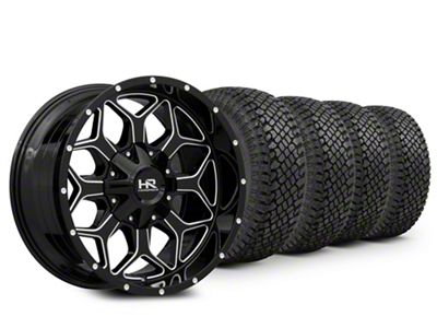 20x10 Hardrock Offroad Indestructible & 33in Atturo All-Terrain Trail Blade X/T Tire Package (14-18 Silverado 1500)