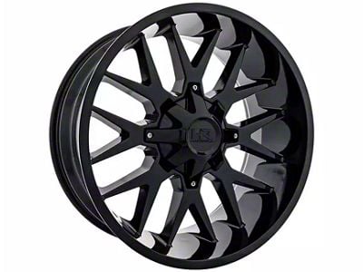 Hardrock Offroad Affliction Gloss Black 8-Lug Wheel; 20x9; 0mm Offset (23-24 F-250 Super Duty)