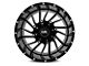 Hardrock Offroad Overdrive Gloss Black Milled 8-Lug Wheel; 20x12; -51mm Offset (23-24 F-250 Super Duty)