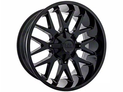 Hardrock Offroad Affliction Gloss Black 8-Lug Wheel; 20x9; 0mm Offset (23-24 F-350 Super Duty SRW)