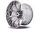 Hardrock Offroad Painkiller Xposed Chrome 8-Lug Wheel; 20x9; 0mm Offset (23-24 F-350 Super Duty SRW)