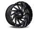 Hardrock Offroad Crusher Gloss Black Milled 6-Lug Wheel; 20x9; 0mm Offset (2024 Ranger)