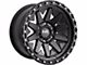 Hardrock Offroad H106 Matte Black 6-Lug Wheel; 17x9; -12mm Offset (24-25 Ranger)