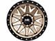 Hardrock Offroad H106 Matte Bronze 6-Lug Wheel; 17x9; -12mm Offset (24-25 Ranger)