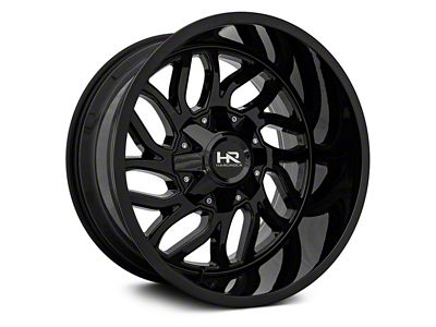 Hardrock Offroad Destroyer Gloss Black 5-Lug Wheel; 20x10; -19mm Offset (94-01 RAM 1500)