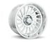 Hardrock Offroad H905 Polished 8-Lug Wheel; Left Directional; 22x12; -51mm Offset (94-02 RAM 2500)