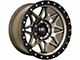 Hardrock Offroad H105 Matte Bronze 6-Lug Wheel; 17x9; -12mm Offset (99-06 Silverado 1500)