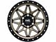 Hardrock Offroad H105 Matte Bronze 6-Lug Wheel; 17x9; -12mm Offset (99-06 Silverado 1500)