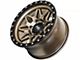 Hardrock Offroad H105 Matte Bronze 6-Lug Wheel; 17x9; -12mm Offset (99-06 Silverado 1500)