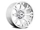 Hardrock Offroad Bloodshot Xposed Chrome 6-Lug Wheel; 24x14; -76mm Offset (23-24 Canyon)