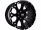 Hardrock Offroad BloodShot Xposed Gloss Black 6-Lug Wheel; 20x10; -19mm Offset (23-25 Canyon)