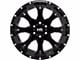 Hardrock Offroad BloodShot Xposed Gloss Black 6-Lug Wheel; 20x10; -19mm Offset (23-25 Canyon)