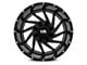 Hardrock Offroad Crusher Gloss Black Milled 6-Lug Wheel; 20x9; 0mm Offset (23-25 Canyon)